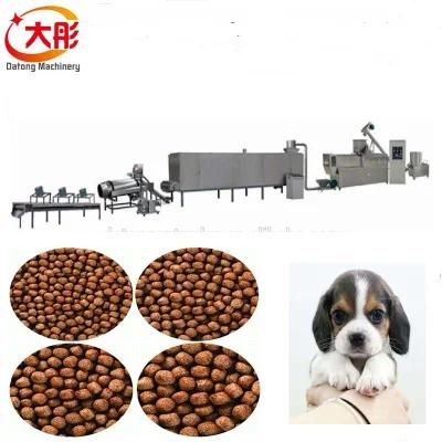 Automatic Dry Dog Feed Pellet Production Extruder Price