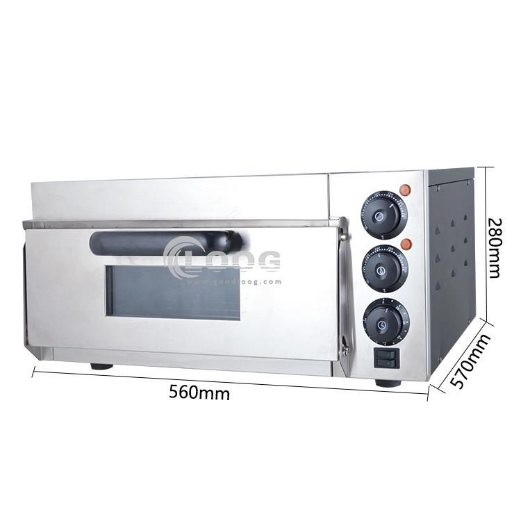 Goodloog Supplier Snack Food Machine Restaurant Smokeless Fast Heating Commercial Pizza Maker/Pizza Oven for Sale