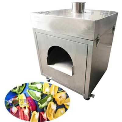 Automatic Vegetable Coring and Cutting Pepper Splitting Wedge Machine