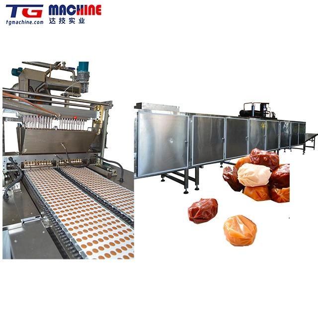 Small Lollipop Jelly Toffee Hard Candy Making Machine Candy Roller Pulling Cutting Machine