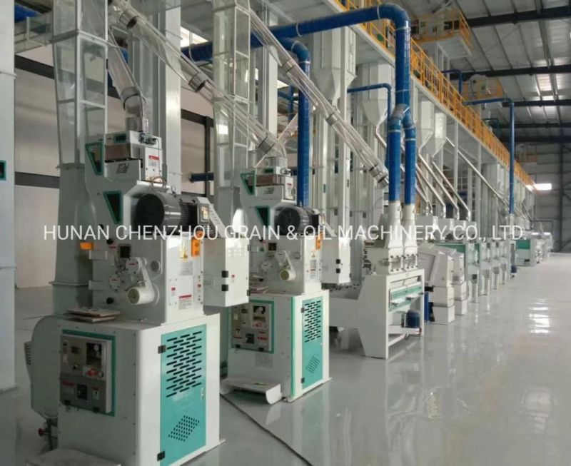 Clj Designed and Manufactured Complete Set of Auto Rice Milling Machine 100-600tpd Auto Rice Mill Plant