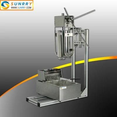 5L Capacity Automatic Churros Machine with 6L electric Fryer Churros Machine