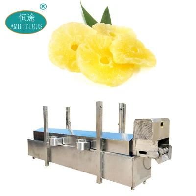 Steam Belt Continuous Blancher Machinery Fruits Blanching Precooking Machine
