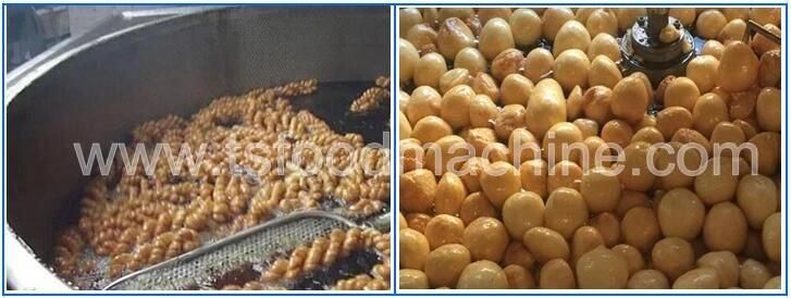 Deep High Temperature Noodle Fryer and Auto Stirring Frying Machine