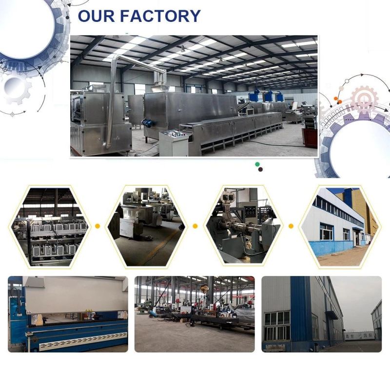 Double Screw Corn Flour Inflating Snacks Extruder Corn Puff Snack Making Machine