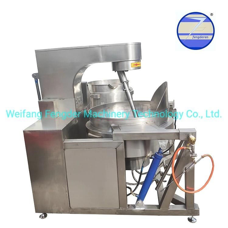 Fully Automatic Chili Sauce Planet Stir Cooking Pot