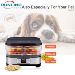 Digital Food Dehydrator Food Dryer Machine for Meat Fruit Vegetable 72 Hours Timing ...