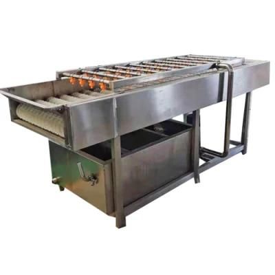 Parallel Brush Roller Fruit and Vegetable Washing Machine