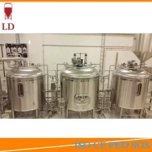 Commercial Beer Brewing Equipment Used Steam Heating Taproom Brewery High Quality Beer ...