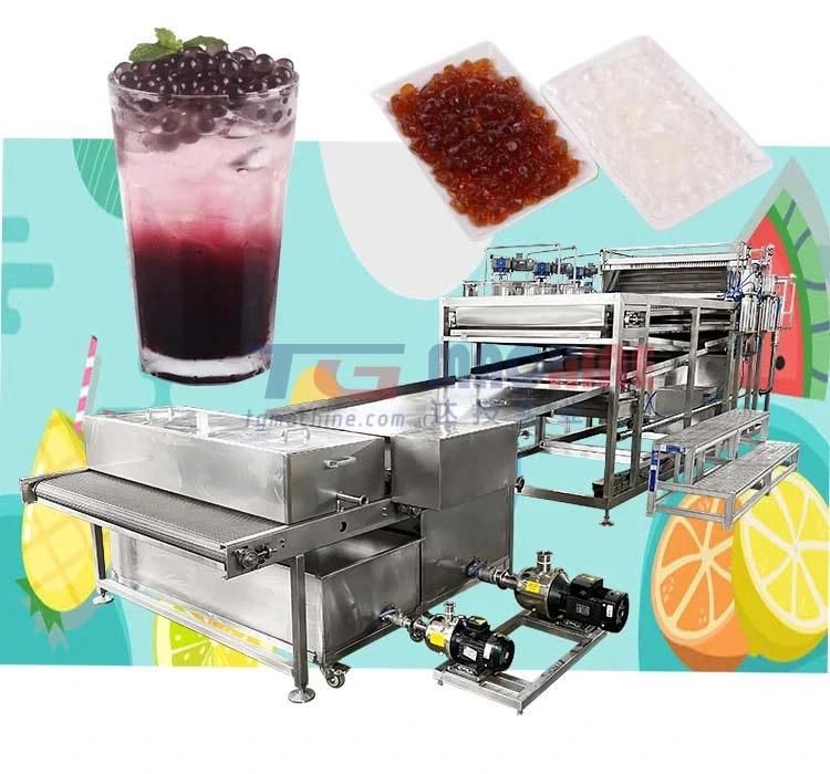 Automatic Popping Baba Fruit Bursting Ball Jelly Ball Making Machine