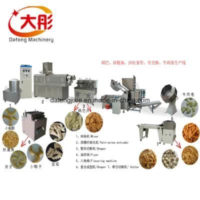 High Quality Automatic Frying Pellets Machine