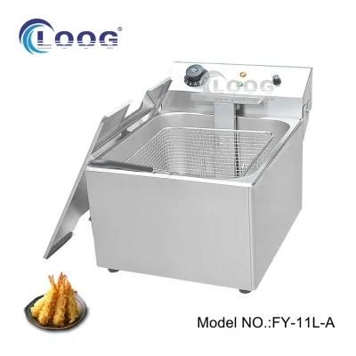 220V Electric Restaurant Cooking Smokeless Equipments Chicken Fryers Donuts Homemade Deep ...