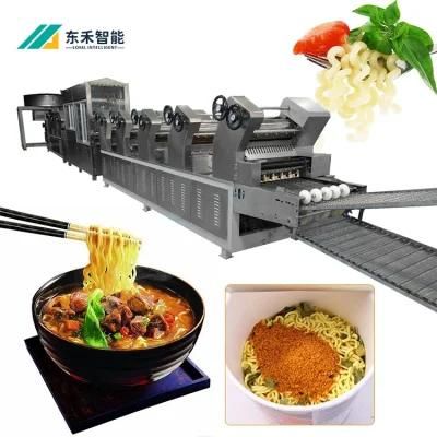 Commercial Fried Cup Instant Noodles Making Machine with Oil Filter System
