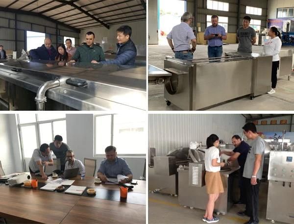 Industrial Snack Food Fryer Machinery for Sale Shrimp Ball Frying Machine