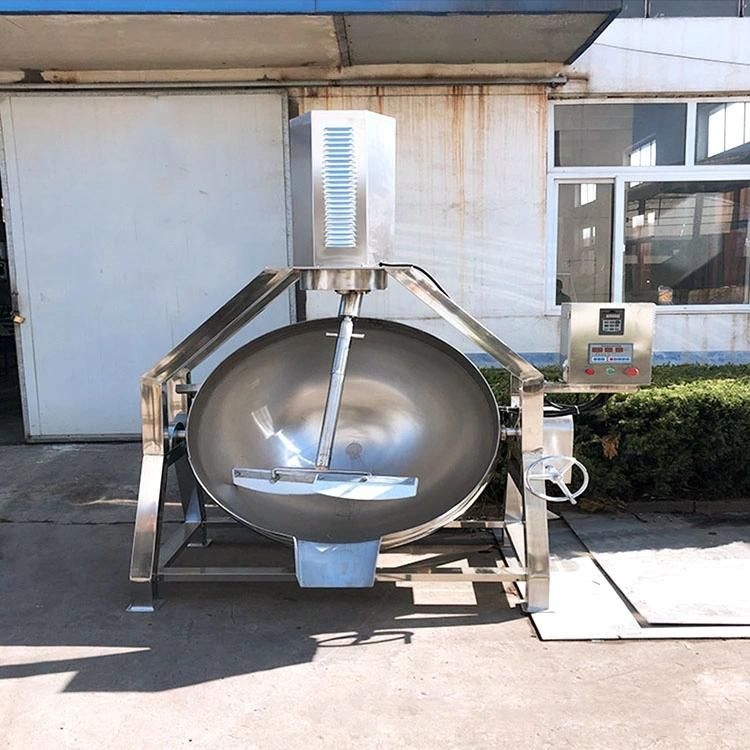 Factory Direct Sale Catering Machinery Industry Steam Jacketed Boiler Automatic Cooking Planet Stirred Soup Port