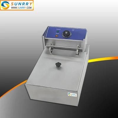 Ce Approved Stainless Steel Deep Fat Fryer Machine