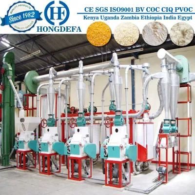 Corn Maize Flour Making Equipment From China