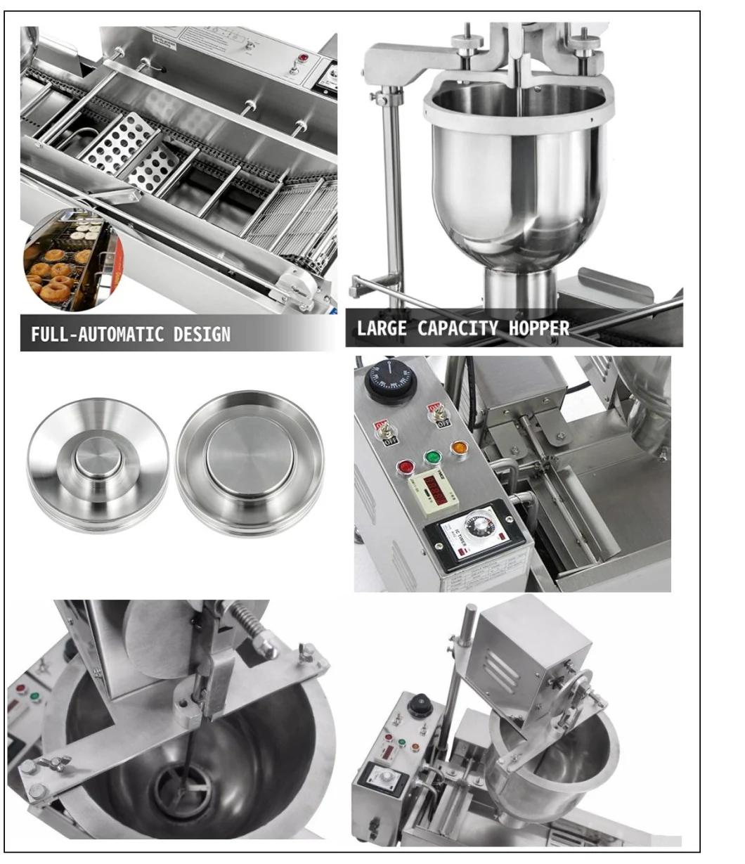 3kw Commercial Industrial Stainless Steel Donut Making Machine