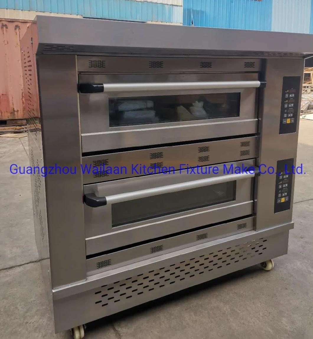 3 Layers 9 Trays Luxury Commercial Electric Bakery Deck Oven Electric Pizza Ove