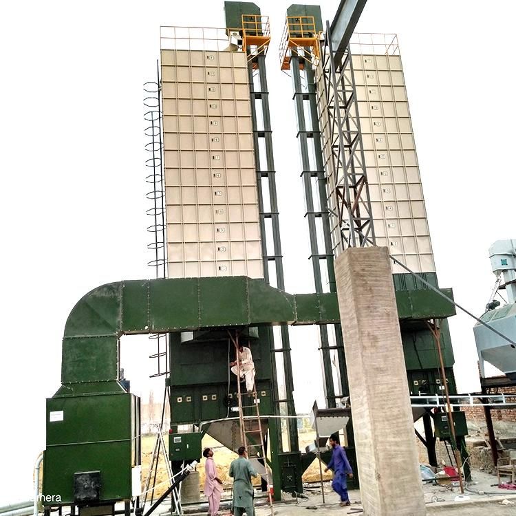 Clj Low Temperature Circular Paddy Dryer Rice Mill Machine for Rice Processing