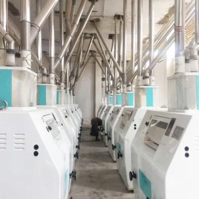 Automatic Produce Maize Flour 150t/24h Maize Milling Plant