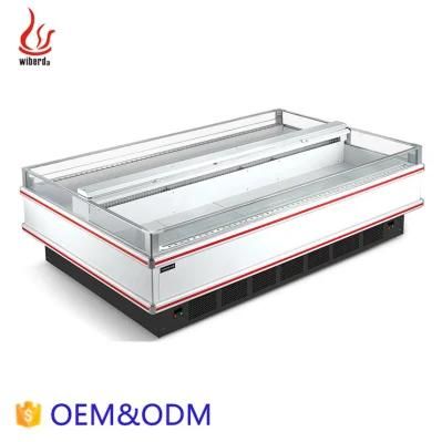 Commercial Refrigerators Square Display Island-Cases for Hotel