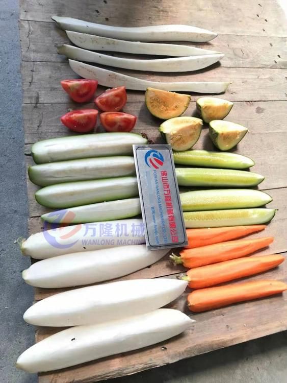 Automatic Vegetable Coring and Cutting Pepper Splitting Wedge Machine