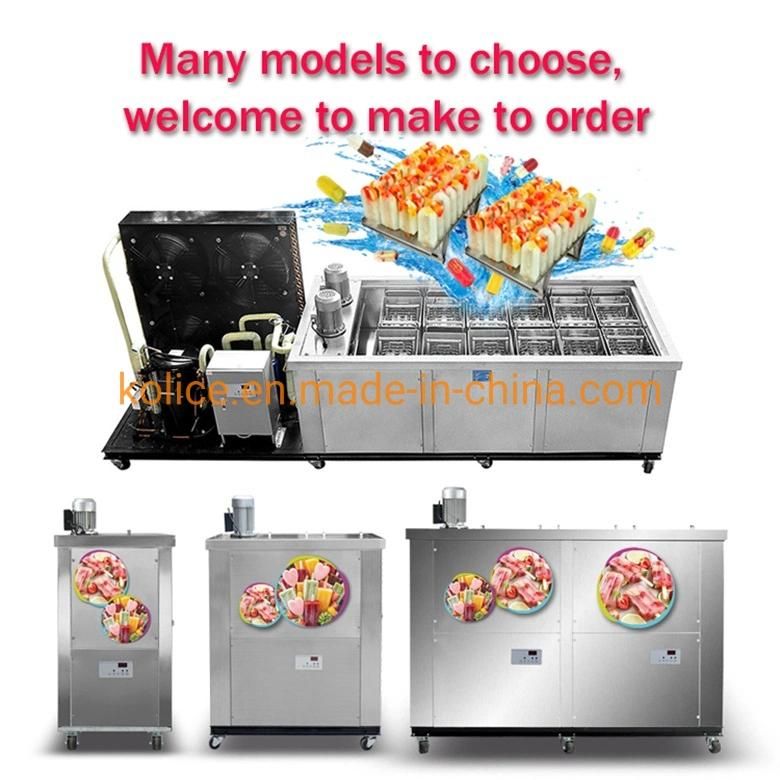 CE General Type Ice Pop Lolly Popsicle Lollipop Machine with 1 Mold