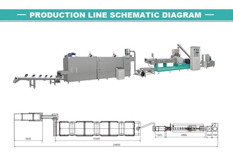 Screw Extruder Make Machine Artificial Fortified Nutritional Rice