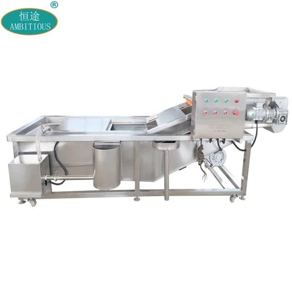 Leafy Vegetable Washing and Drying Line 3meter Spinach Cleaning Machine