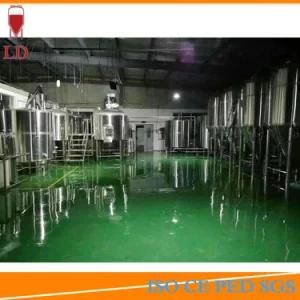 Mirror Polish Stainless Steel 3000L Steam Electric Craft Beer Brew Brewing Whirlpool ...