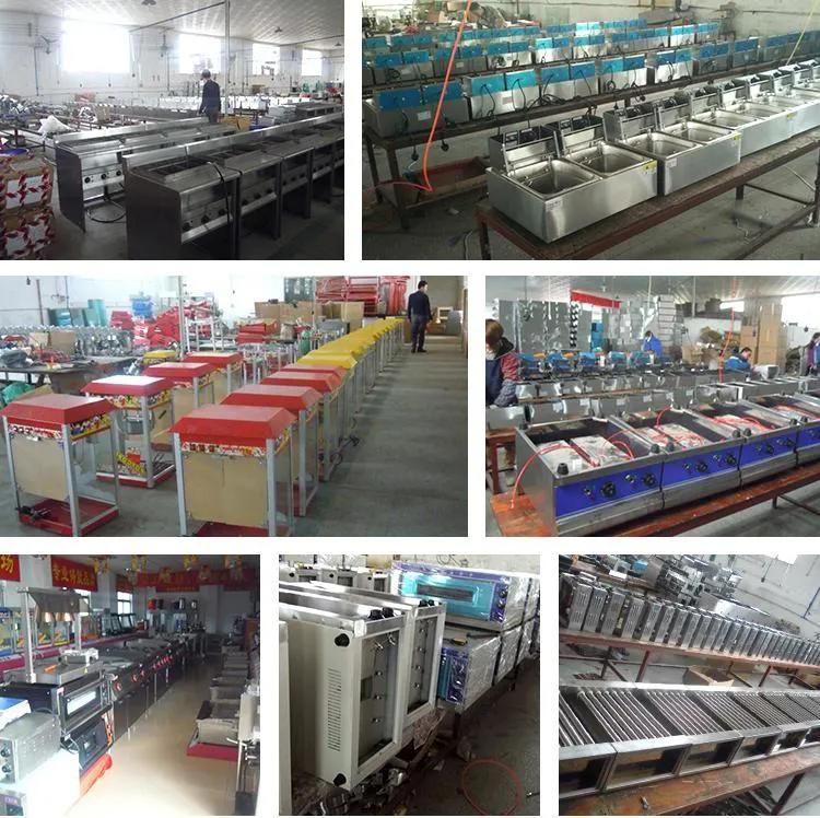 Commercial Stainless Steel Deep Frying Chicken Duck Oven Gas Pressure Fryer Machine