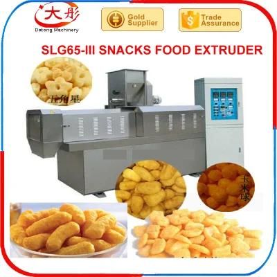 Corn Puff Snack Machine / Puffed Snack Production Line