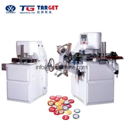 Coin Chocolate Forming and Packing Machine with Ce Certification