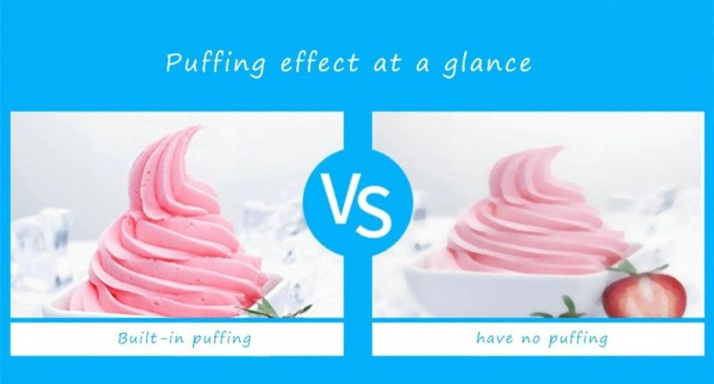 Three Flavor Soft Ice Cream Machine Soft Serve Ice Cream Making Machine