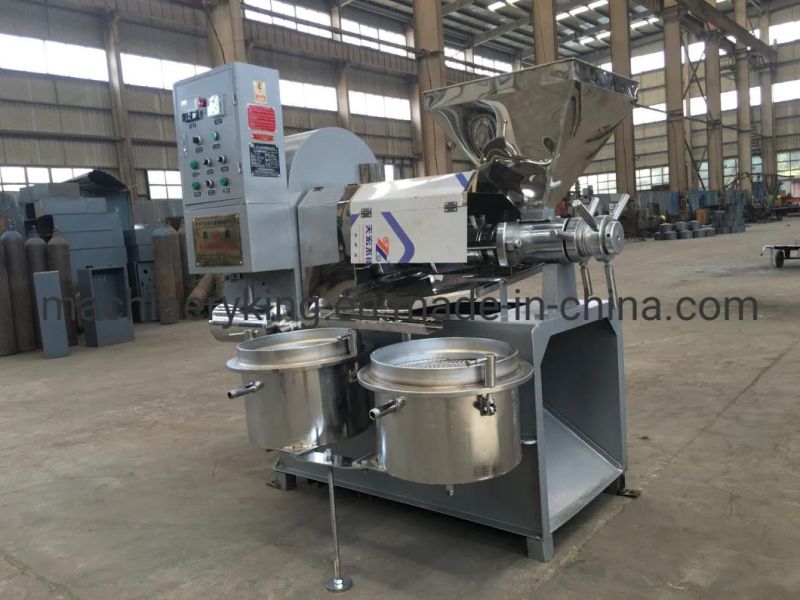 Sesame Peanut Coconut Soybean Olive Small Auto Oil Press Machine