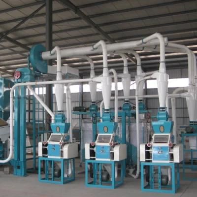 Hammer Roller Complete Plant Maize Corn Flour Milling Mill