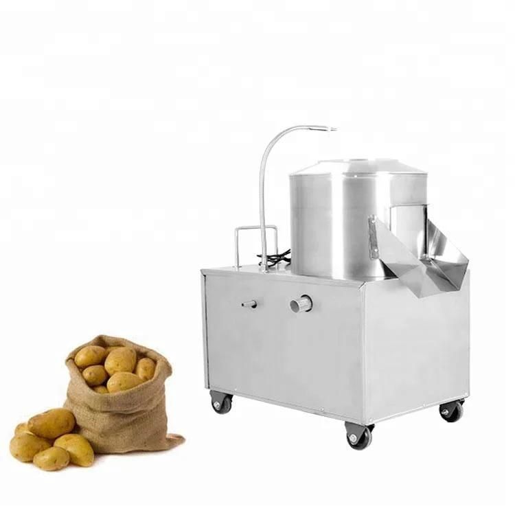 Potato Yam Food Cutting Peeling Machine