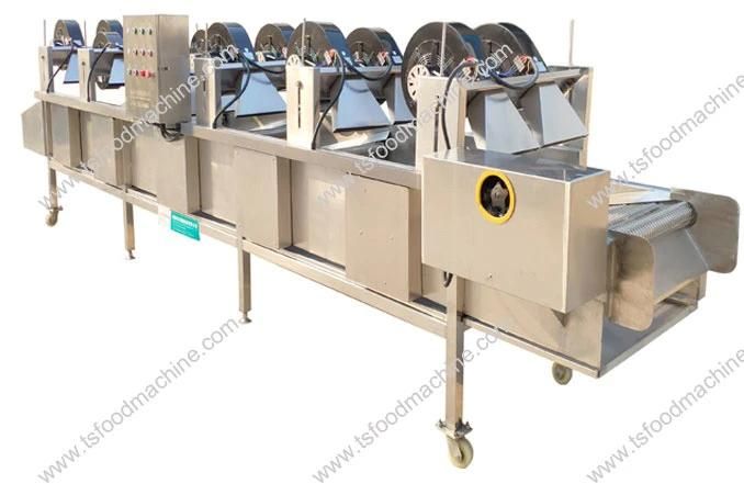 Belt Type Vegetable and Fruit Tunnel Potato French Fries Dryer Machine