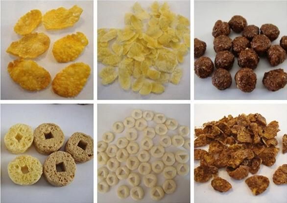 Breakfast Cereal Corn Flakes Machine Production Line