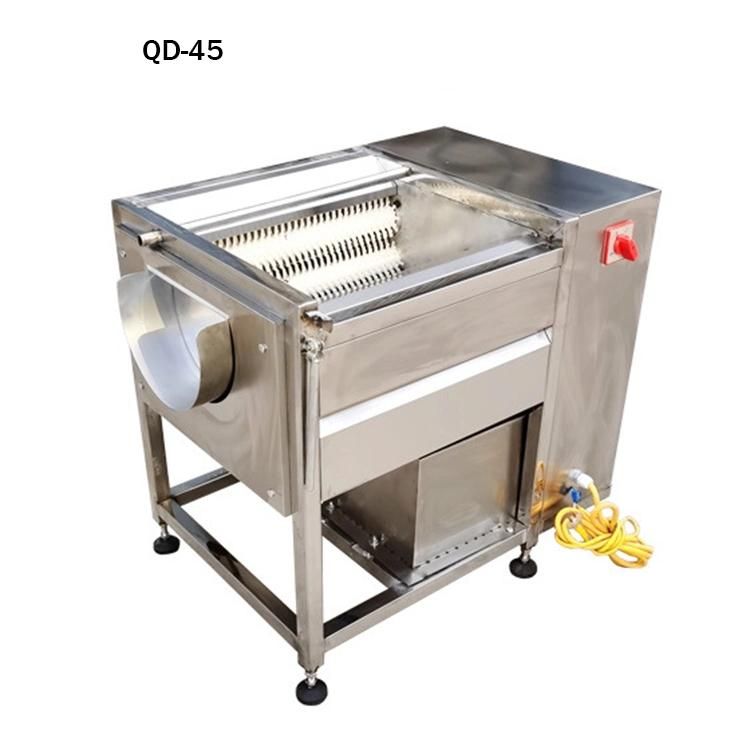 Factory Price Fruit Root Vegetable Brush Washing Equipment Industrial Potato Peeling Machine Ginger Washer Peeler