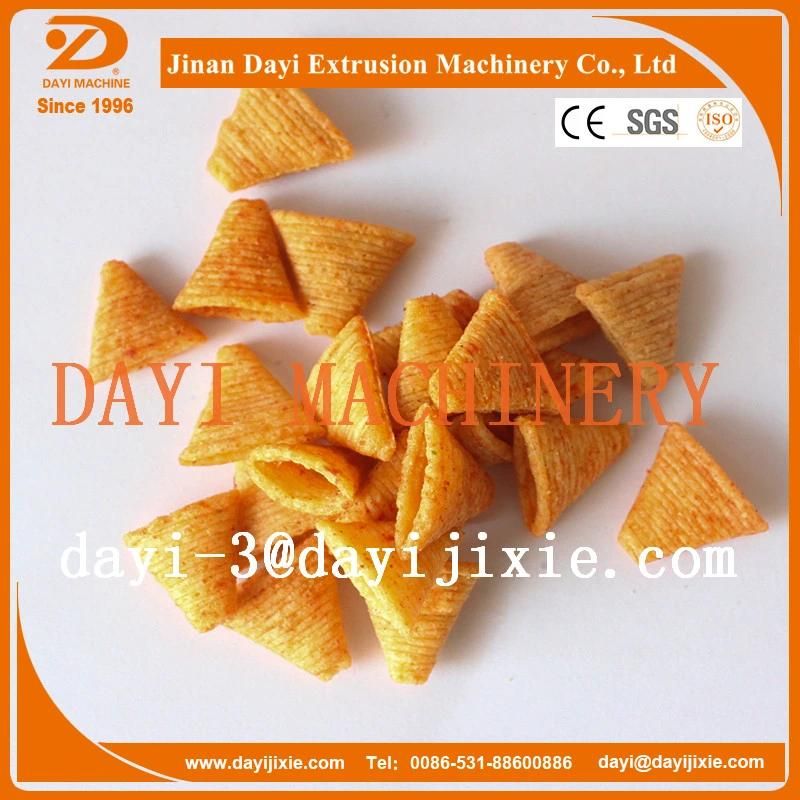 Fried Puff Snack Processing Line Made by Wheat Flour