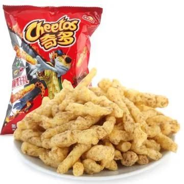 Automatic Corn Puff Snacks Maize Flakes Breakfast Cereals Cornflakes Cheese Ball Curls Kurkure Cheetos Making Processing Machine