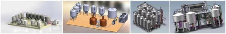 Cassman 1000L Beer Equipment Micro Beer Brewing System for Pub Hotel Bar Brewery