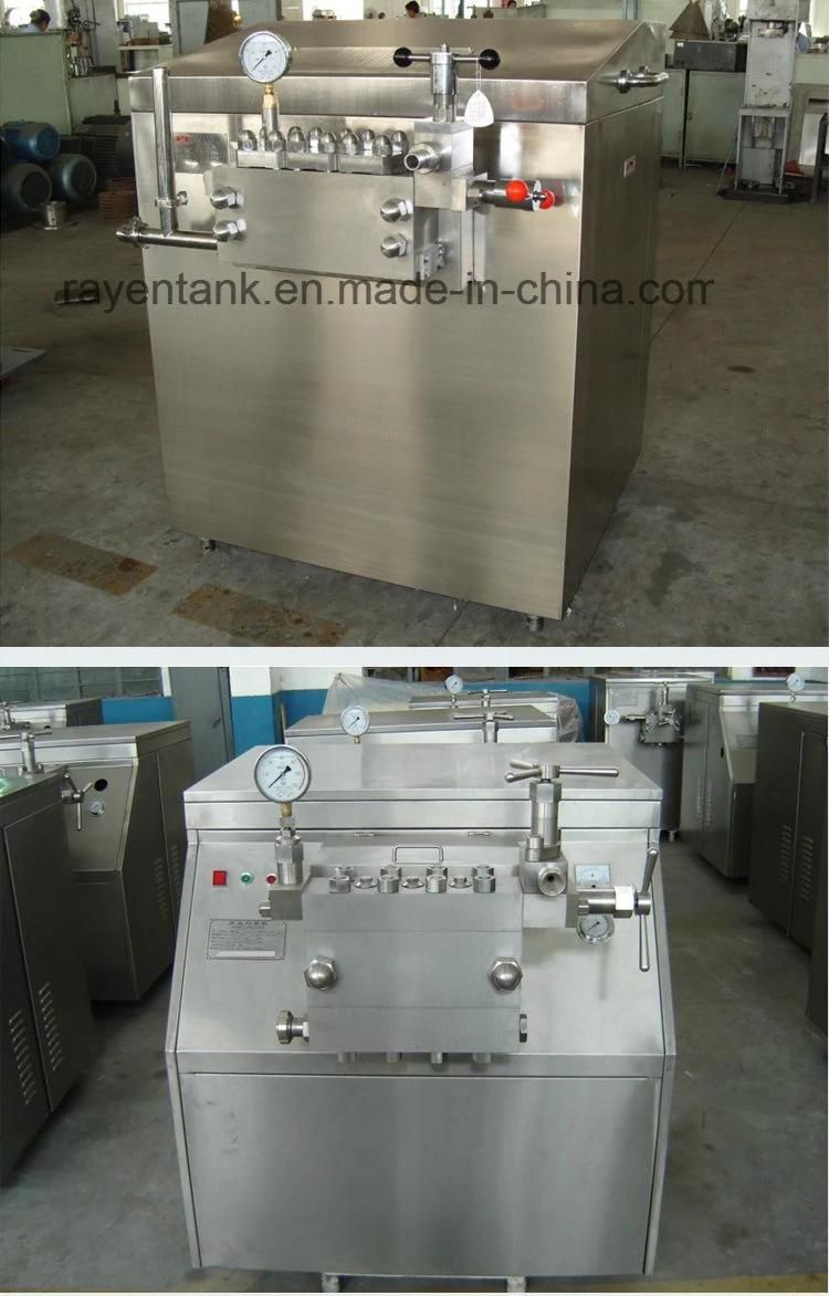 SUS316L or 304 Sanitary Stainless Steel Dairy Homogenizer