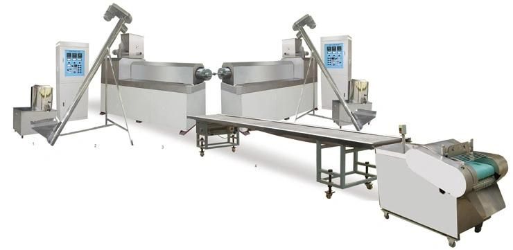 Automatic Industrial Double Color Pet Dog Treats Chew Gum Machinery