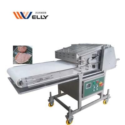 Top Quality Duck Chicken Breast Raw Chicken Cutlet Flattening Machine Welly