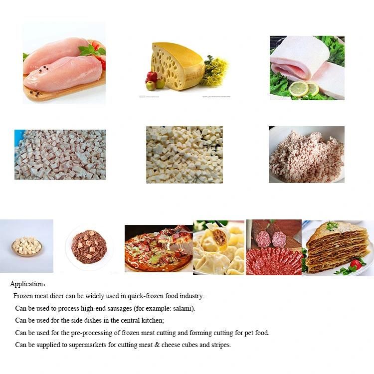 3D Frozen Meat Dicer Salami Cutter Salami Slicer