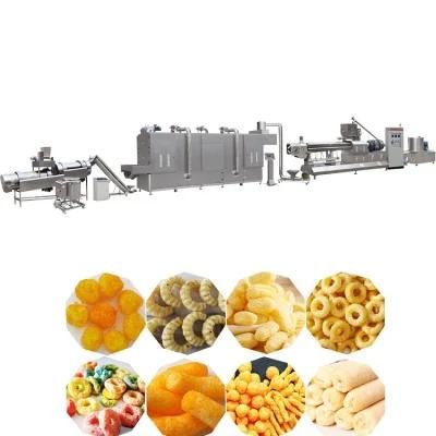 Automatic Snack Food Making Machine Extrusion Snack Food Processing Line