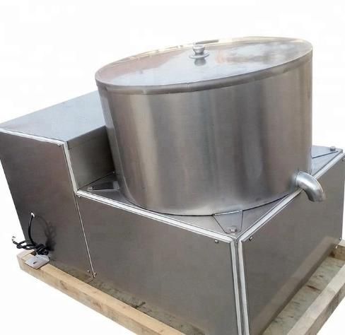 Small Scale Fried Potato Chips Oil Removing Machine